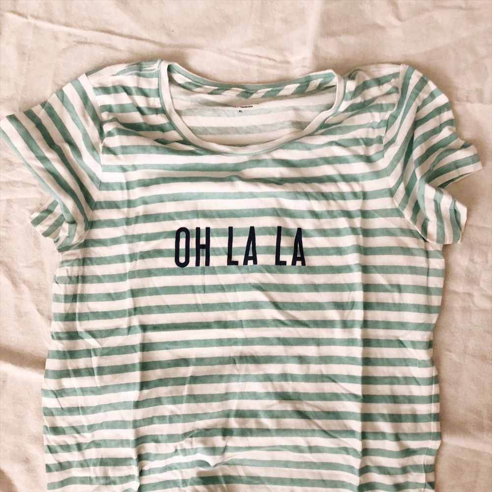 Graphic JCrew Tee